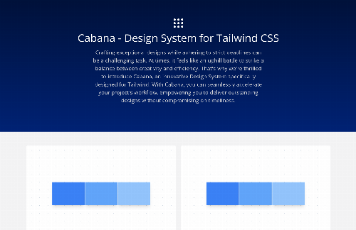 startuptile CabanaUI-Design System for Tailwind CSS