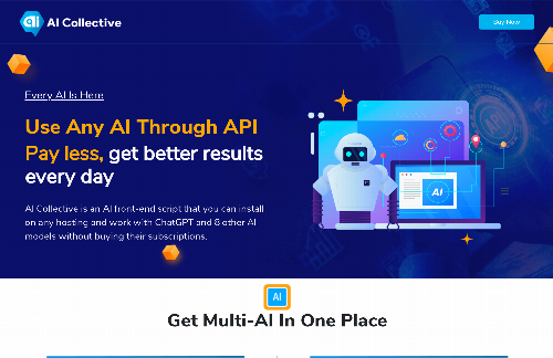 startuptile AI Collective-Multi-AI front-end for Generative AI with advanced features.