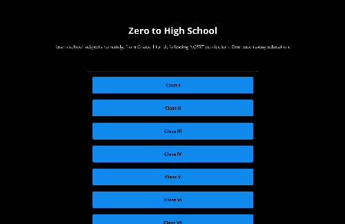 startuptile Zero-to-high-school / Learn Grade 1-12 subjects-