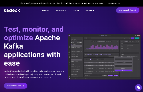 startuptile New Beautiful Desktop and Web UI/Monitoring for Apache Kafka+Kinesis-