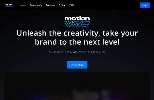 startuptile MotionWave-High-Quality Videos / Animations Subscription Service