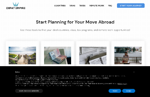 startuptile Expat Tools-Research countries visas taxes and remote work