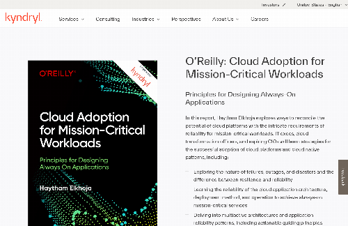 startuptile eBook about Cloud Adoption for Mission Critical Workloads-