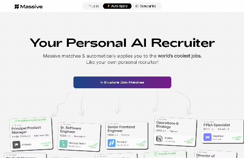 startuptile Find good jobs, then automate all the applications-