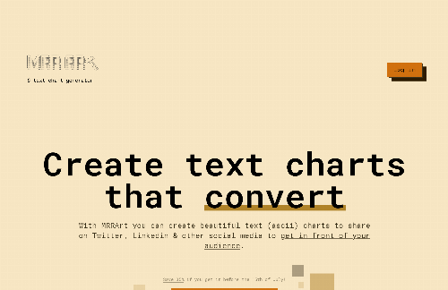 startuptile MRRArt Pro-Create text charts that convert