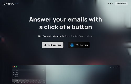 startuptile First General Intelligence Platform: Starting from Your Email-