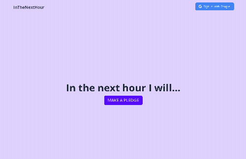 startuptile In the next hour I will-