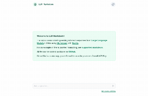 startuptile LLM Markdown – Demo of rich-text support-