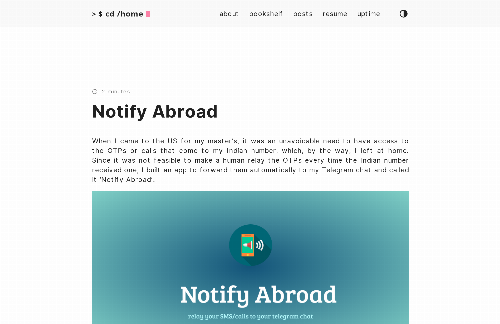 startuptile Notify Abroad-