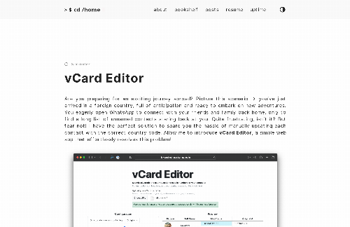 startuptile vCard Editor - Add country code to contacts in bulk-