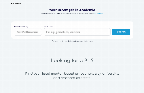 startuptile Find your next dream lab to work in Academia-