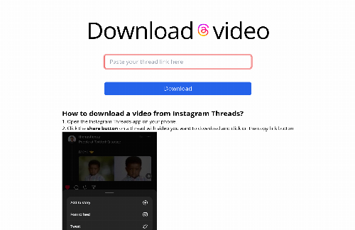 startuptile Download Instagram Thread Videos-